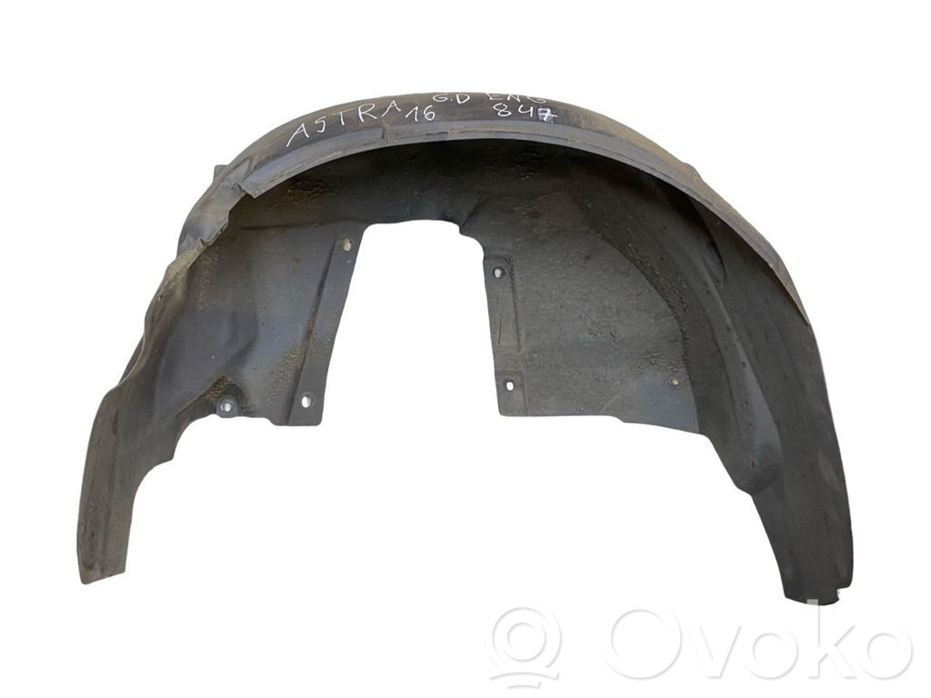 Opel Astra K Rear arch fender liner splash guards 