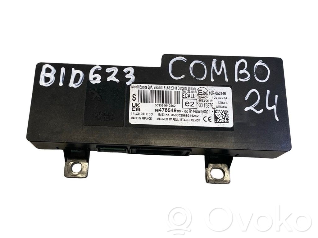Bluetooth control unit module   9847654980,503551640562,350802968214242