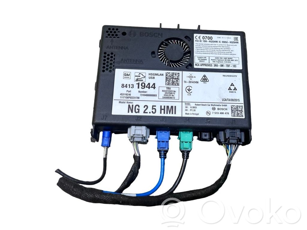 Opel Insignia B GPS navigation control unit/module 