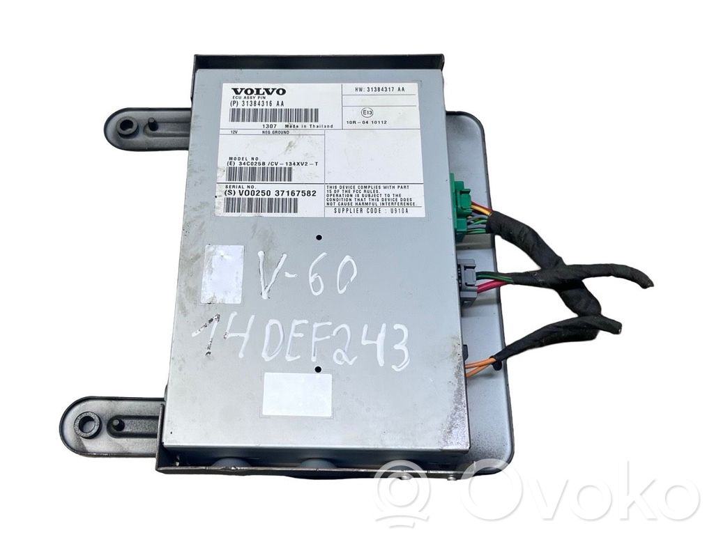 Volvo V60 Endstufe Audio-Verstärker 