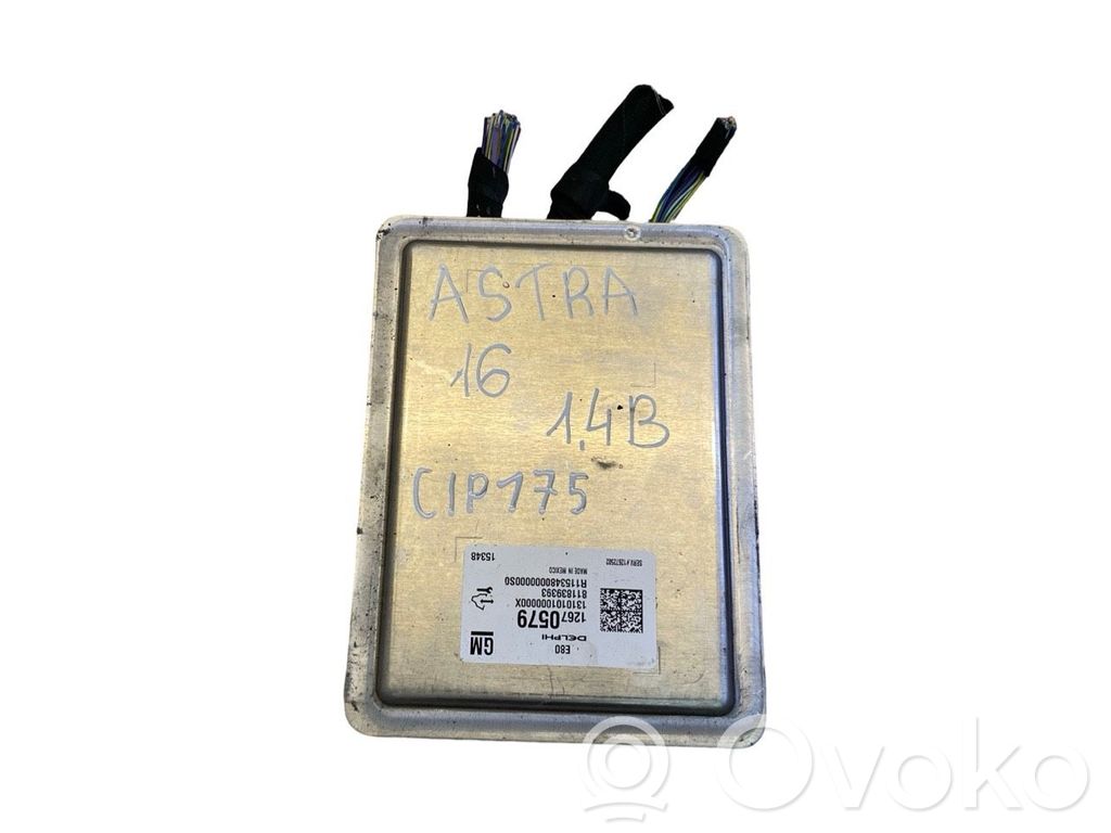 Opel Astra K Unidad de control/módulo del motor 
