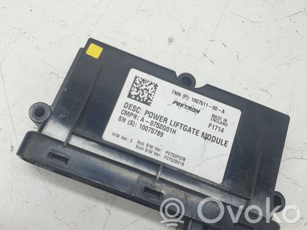 Tailgate/trunk control unit/module   100751100A,100751100,1007511,100751100A