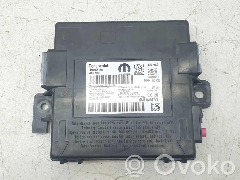 Chrysler Pacifica Central body control module 