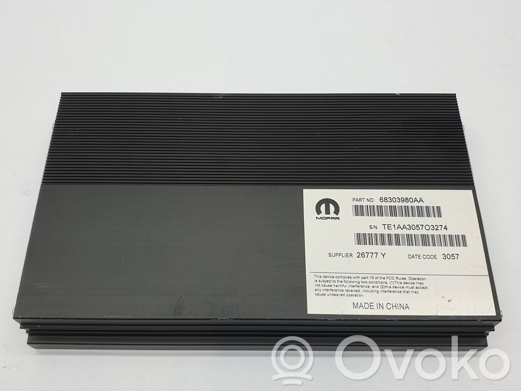 Endstufe Audio-Verstärker   68303980AA,68303980,26777Y,TE1AA305703274