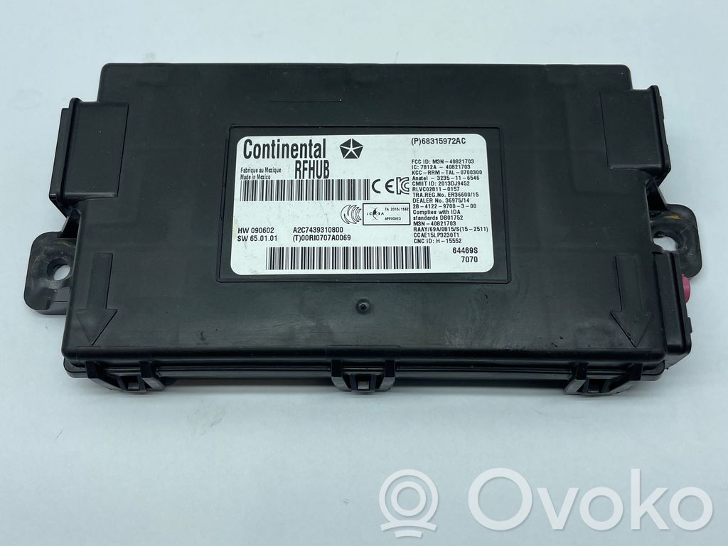 Dodge Charger Other control units/modules 