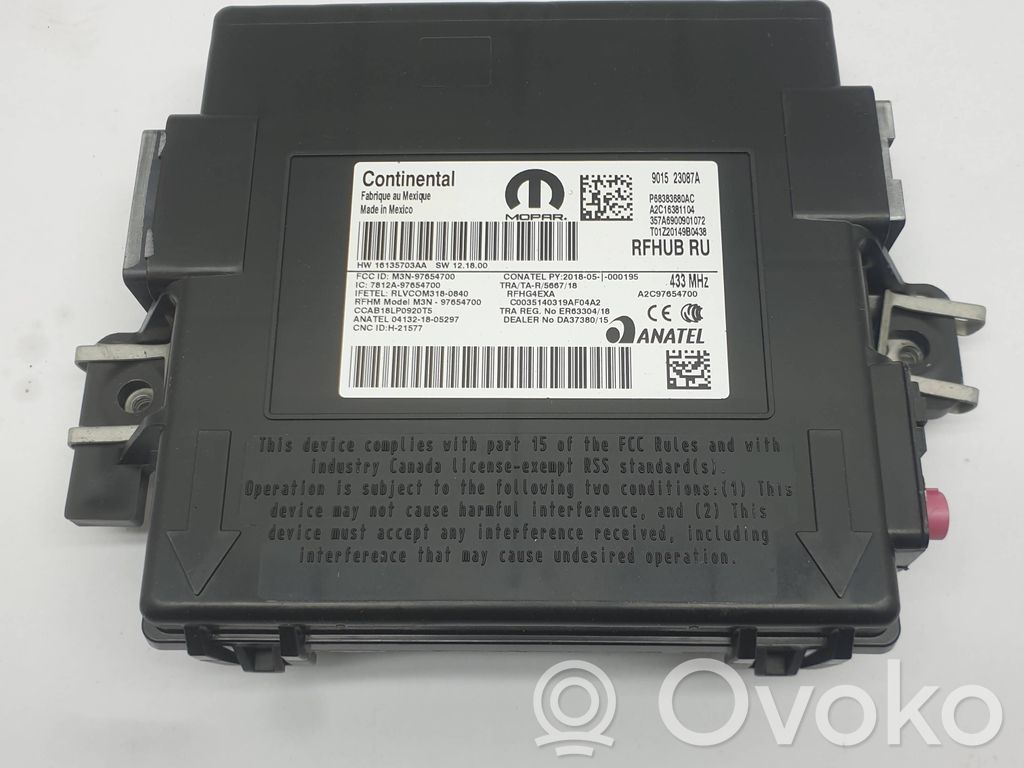 Chrysler Pacifica Central body control module 
