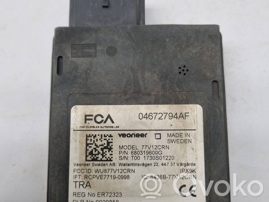 Moduł martwego pola   04672794AF,680319600G,8436B77V12C