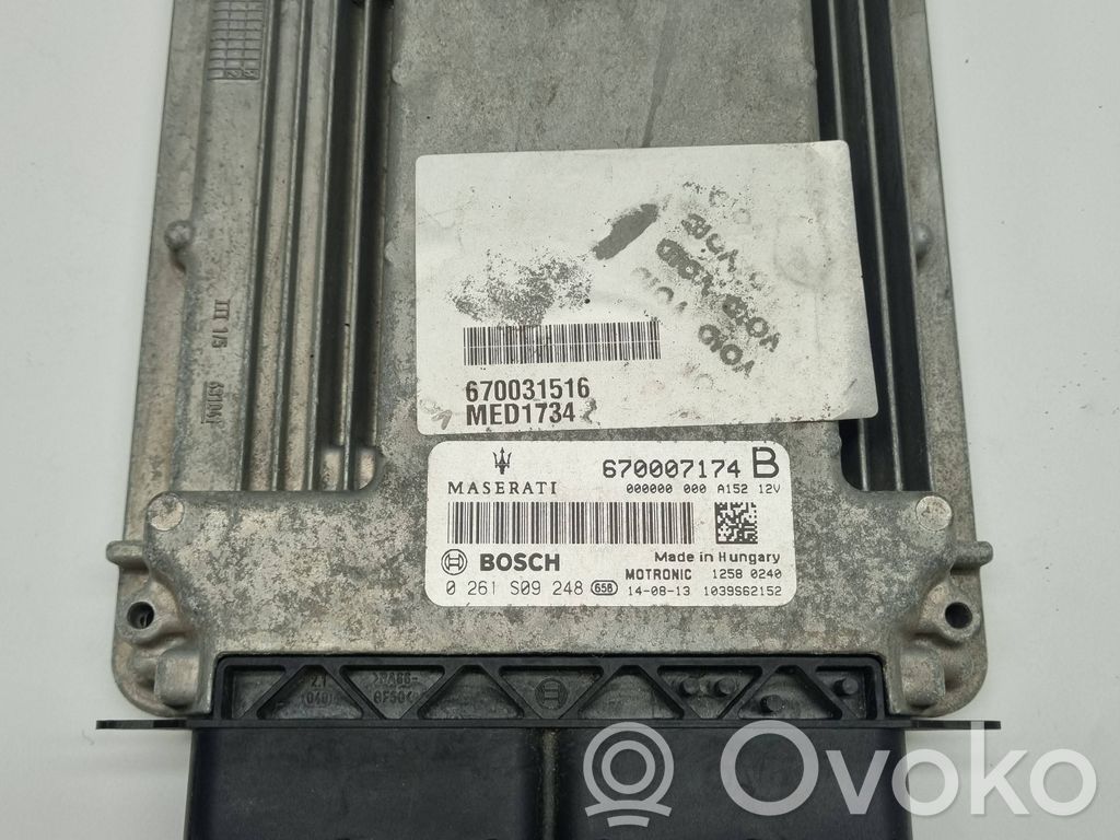 Maserati Ghibli Engine control unit/module 