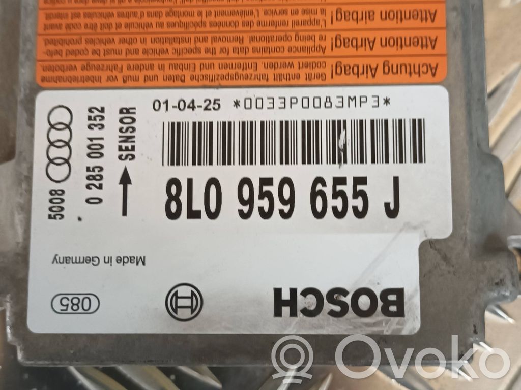 Audi A3 S3 8L Airbag control unit/module 