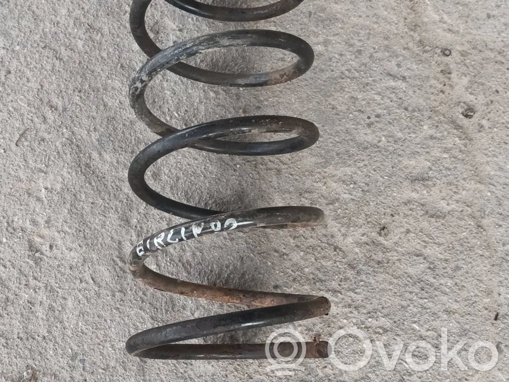 Front coil spring