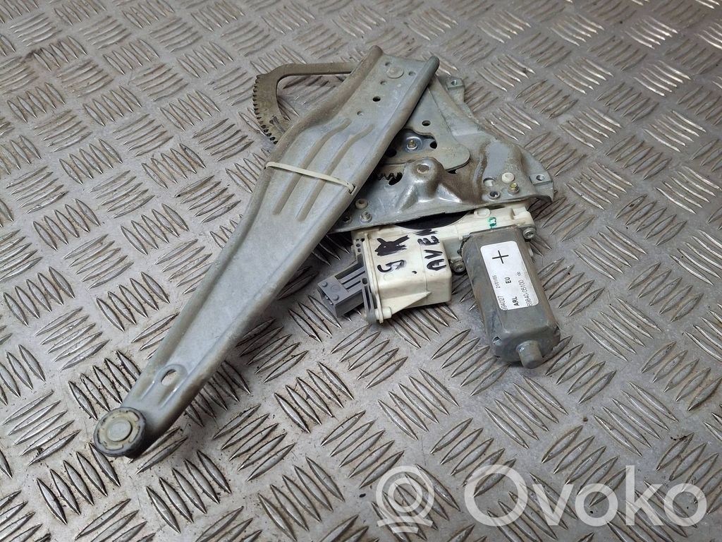 Toyota Avensis T250 Macara geam ușă spate cu motor 
