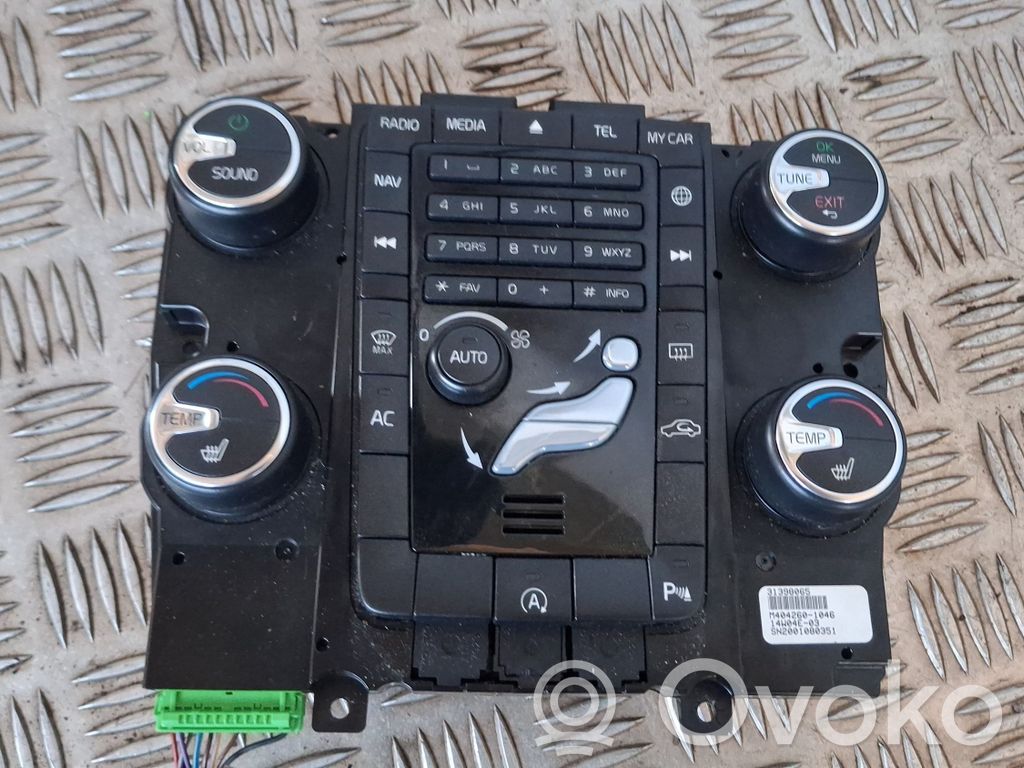 Volvo S60 Climate control unit 