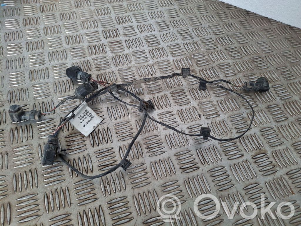 Volkswagen PASSAT B6 Cableado del sensor de aparcamiento (PDC) 