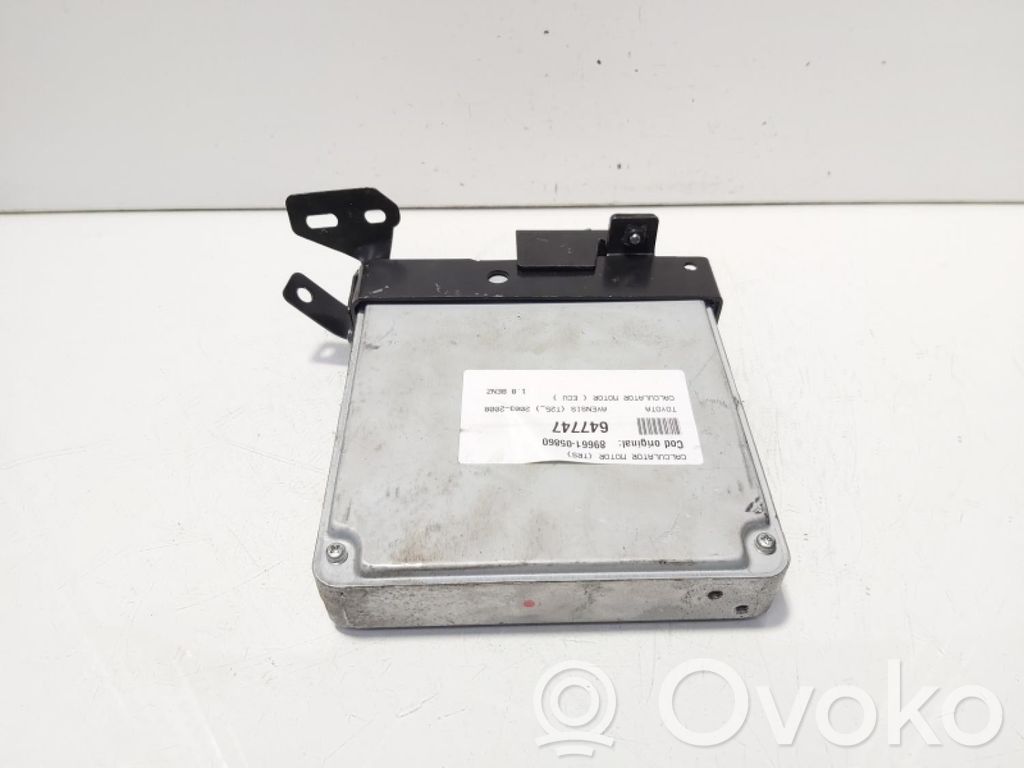 Toyota Avensis T250 Moottorin ohjainlaite/moduuli (käytetyt)