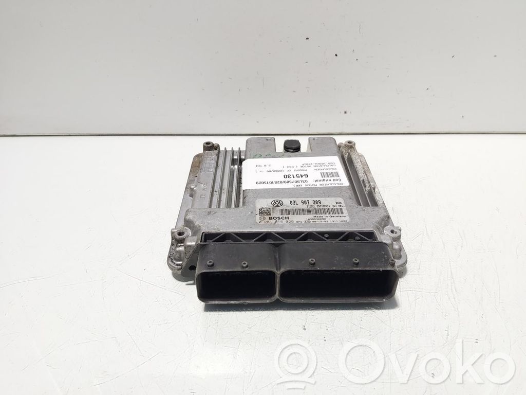 Volkswagen PASSAT CC Unité de commande, module ECU de moteur 