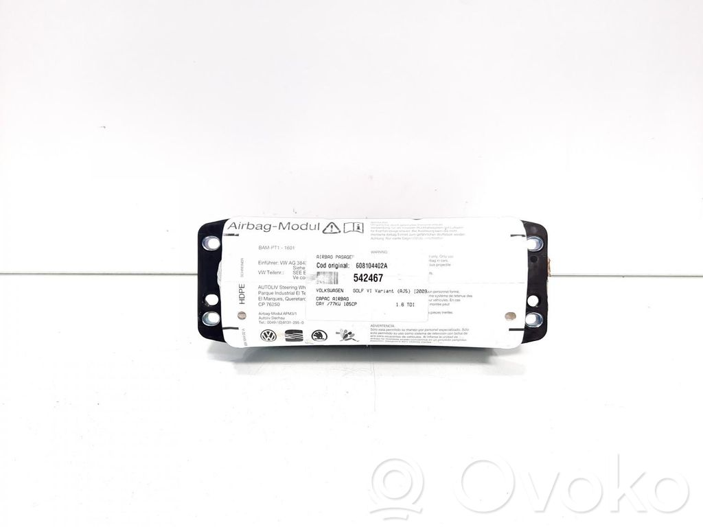 Volkswagen Golf VI Airbag del volante