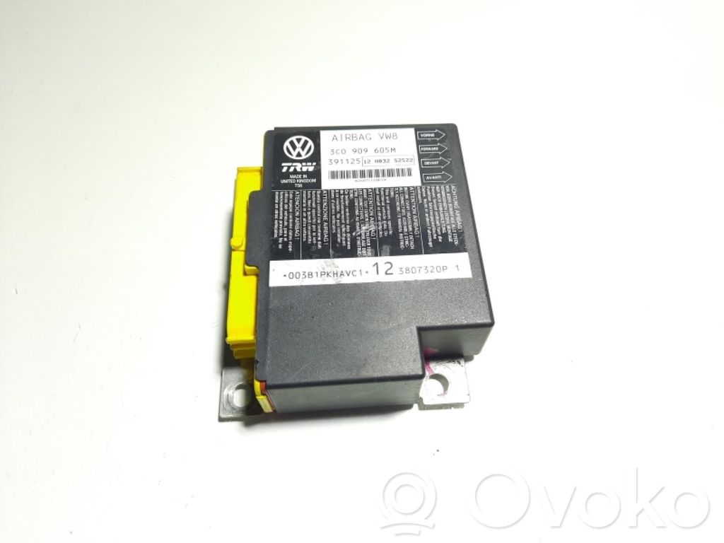 Volkswagen PASSAT B6 Unitate/modul de comandă airbaguri