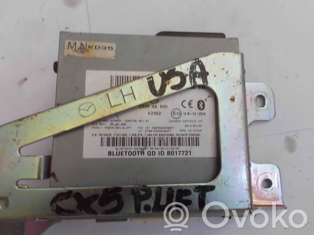 Bluetooth control unit module   10R0312539,B017721,7707
