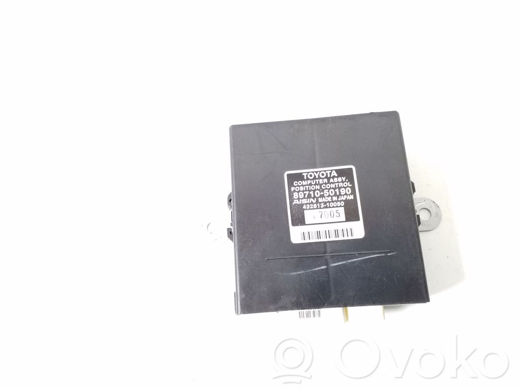 Lexus LS 460 - 600H Module de commande de siège 