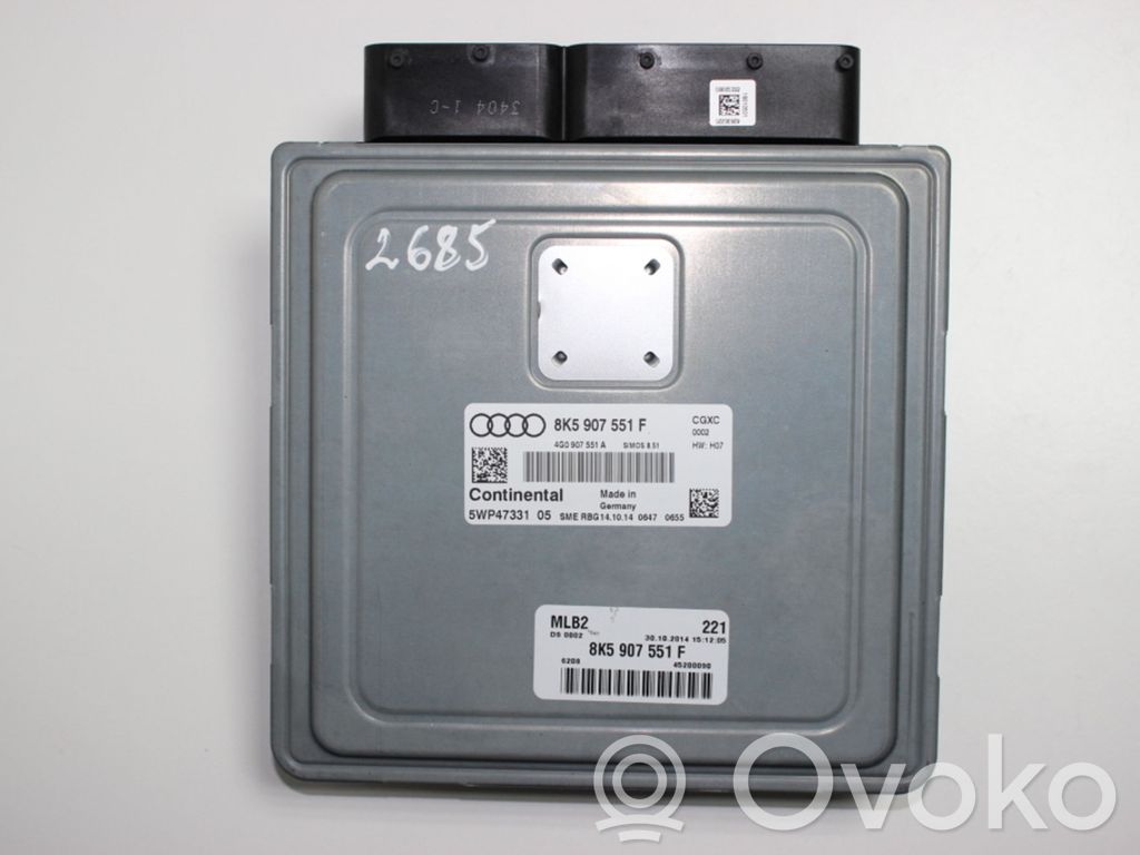 Audi A4 S4 B8 8K Engine control unit/module 
