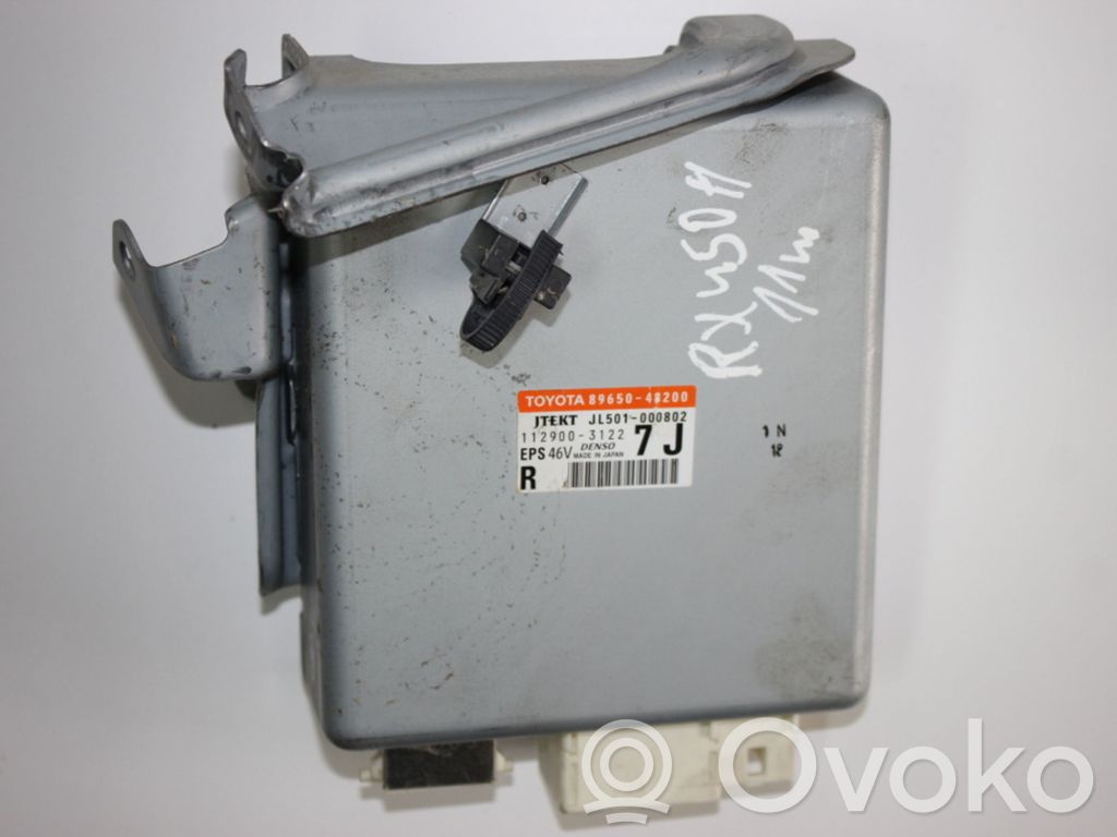 Lexus RX 450H Power steering control unit/module 
