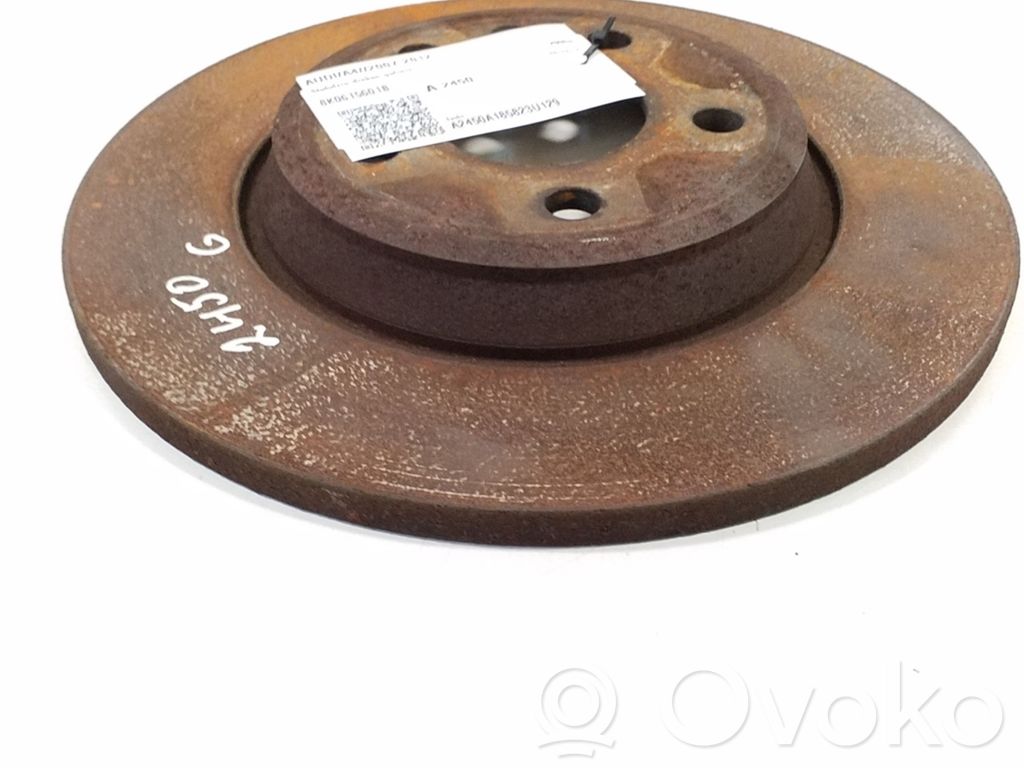 Audi A4 S4 B8 8K Tarcza hamulca tylnego 