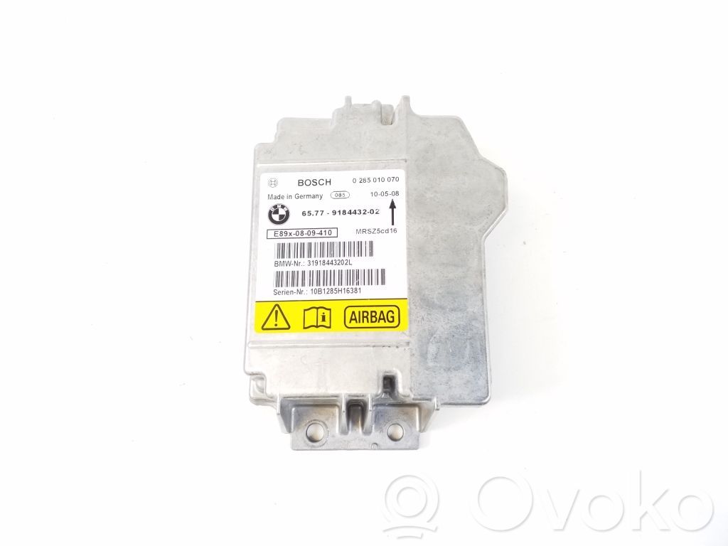 Airbag control unit/module   9184432