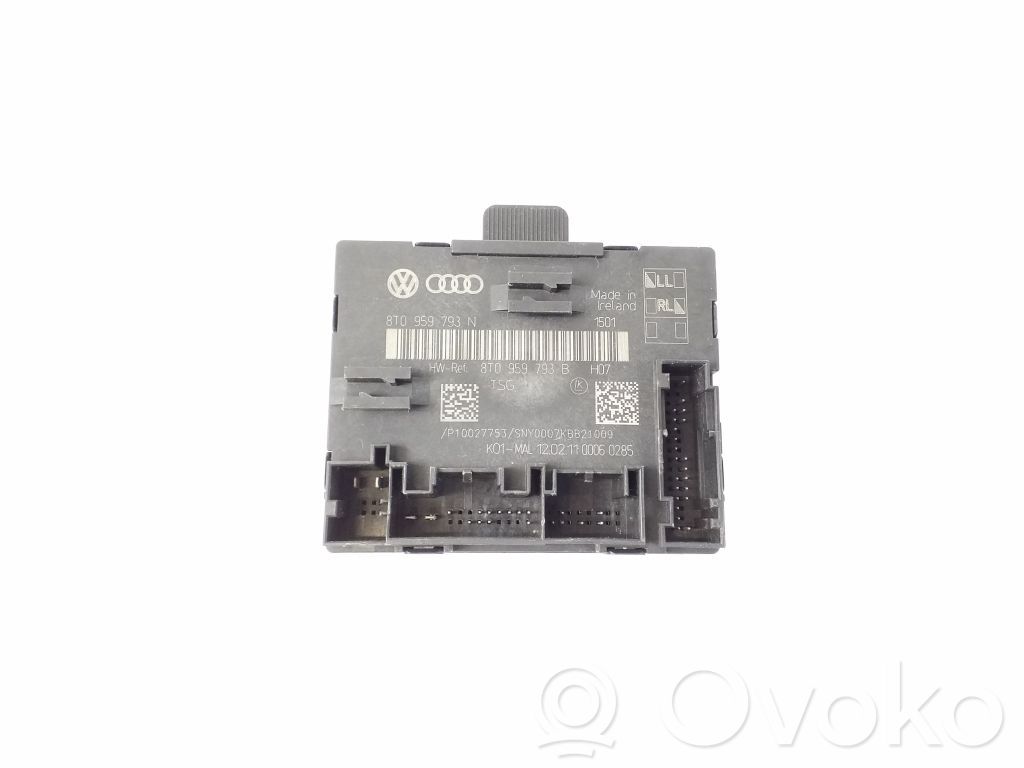Unité de commande module de porte   8T0959793N
