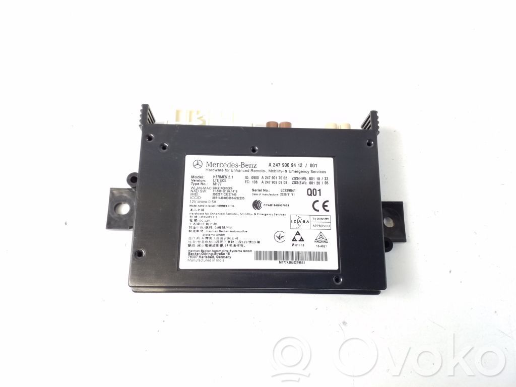 Moduł / Sterownik Bluetooth   A2479009412,A2389008601,A2479002613