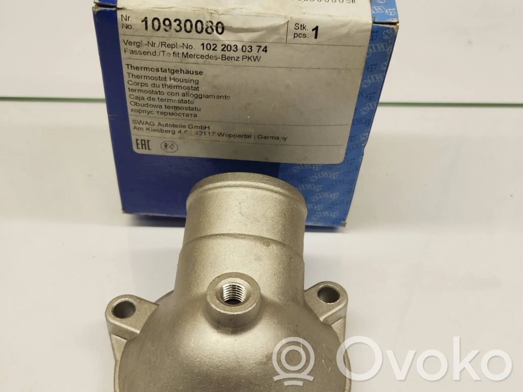 Mercedes-Benz E W124 Termostat / Obudowa termostatu 