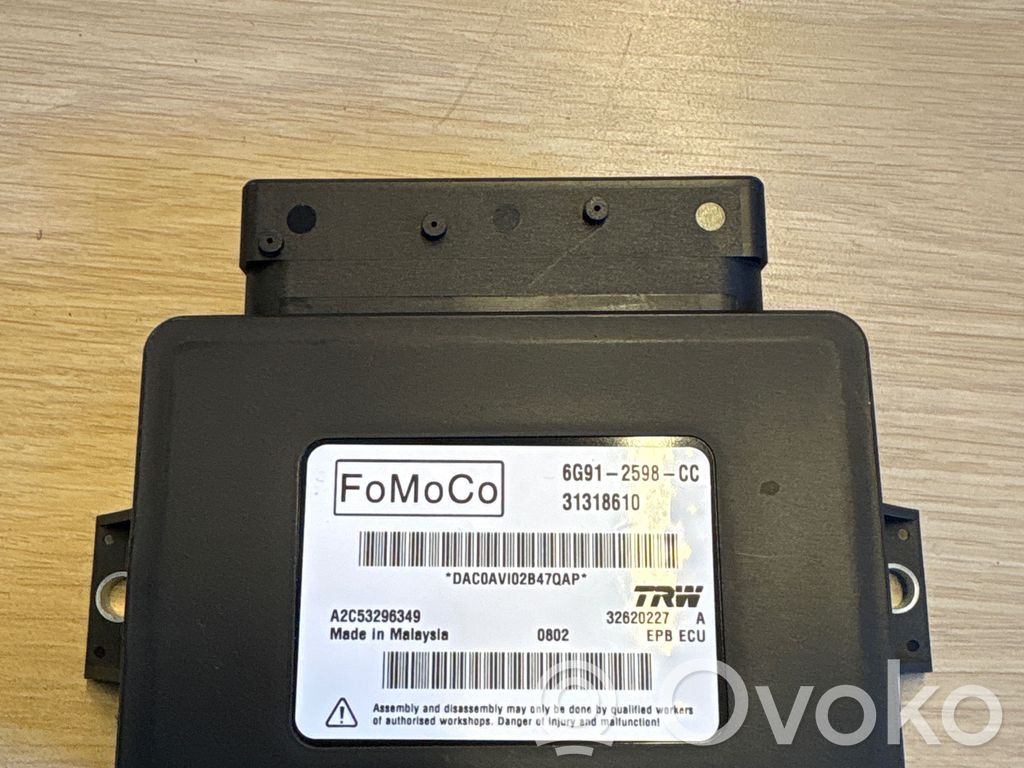 Volvo XC60 Hand brake control module 