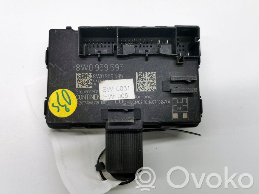 Audi A4 S4 B9 Durų elektronikos valdymo blokas 