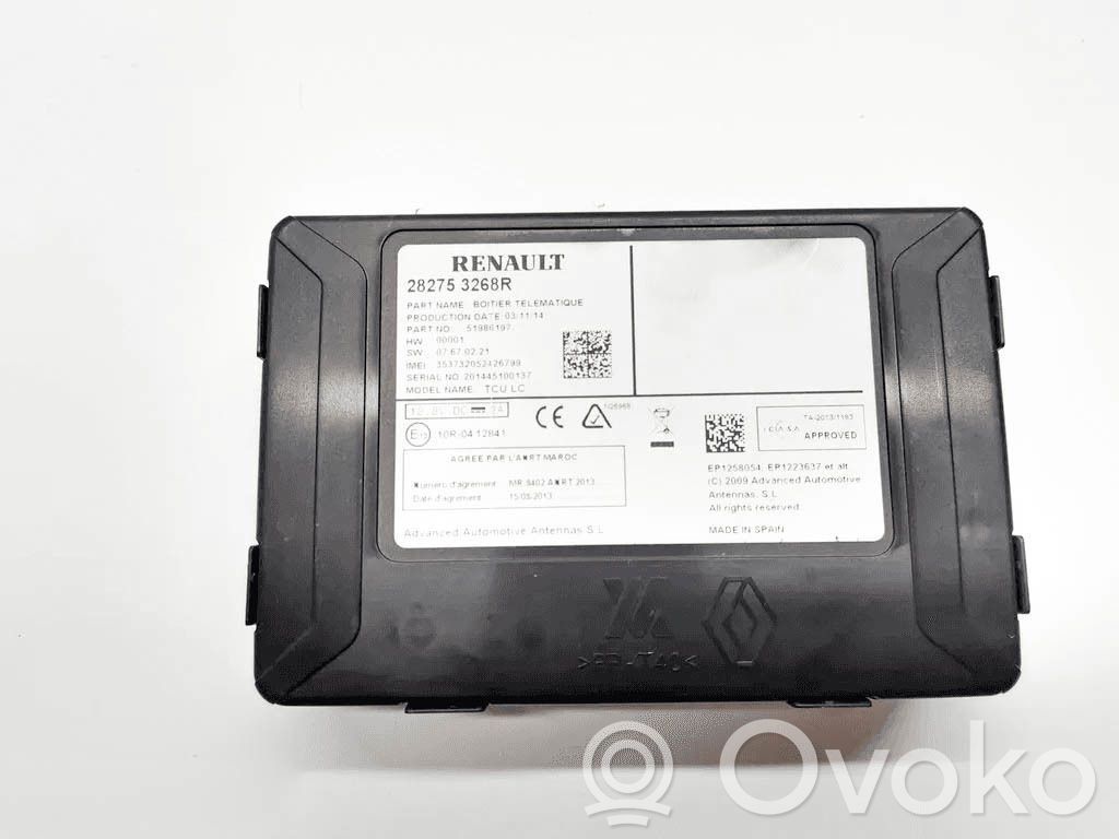 Renault Zoe Unité / module navigation GPS 