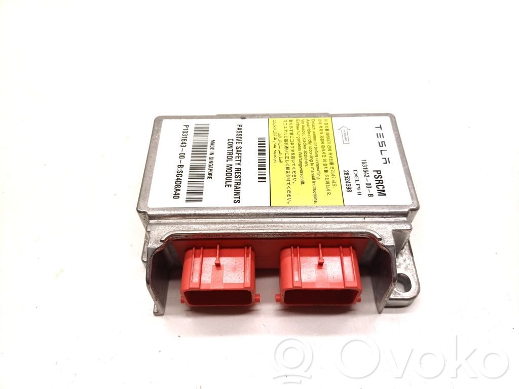 Tesla Model S Airbag control unit/module 