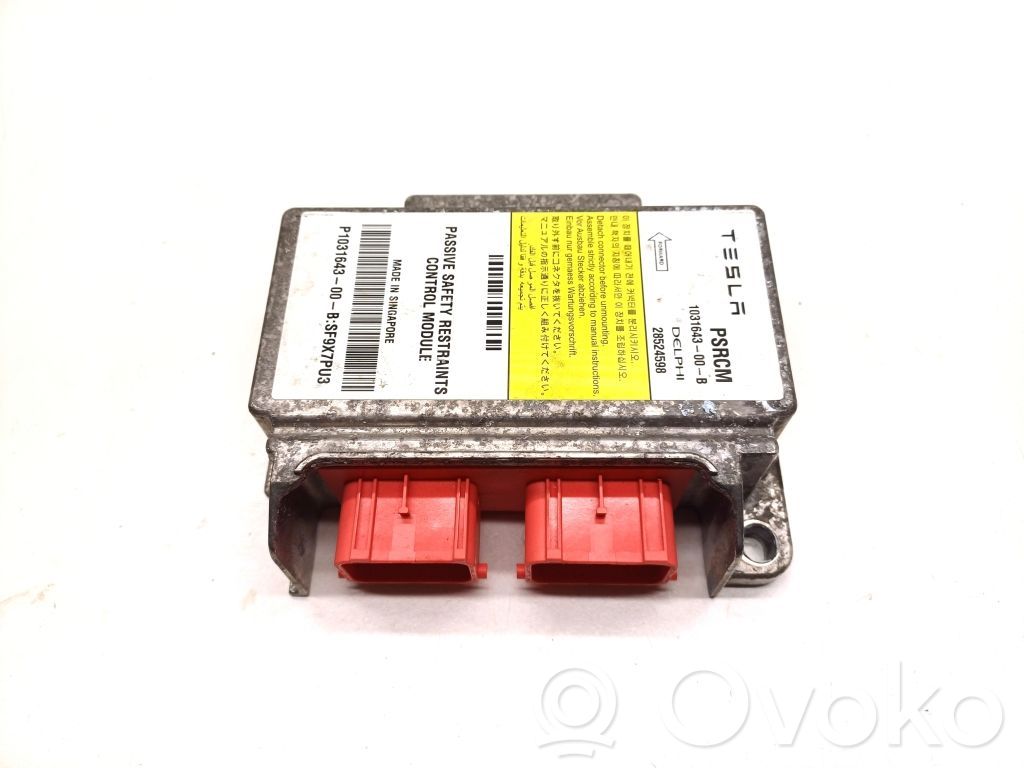 Tesla Model S Airbag control unit/module 