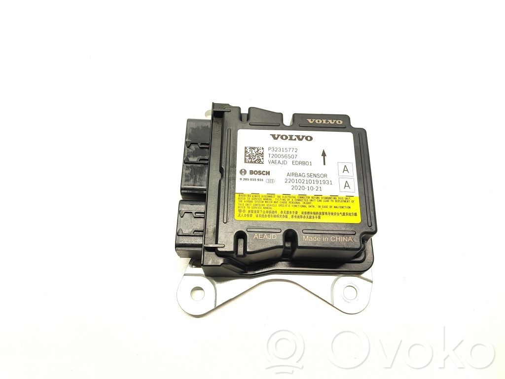 Polestar 2 Airbag control unit/module 