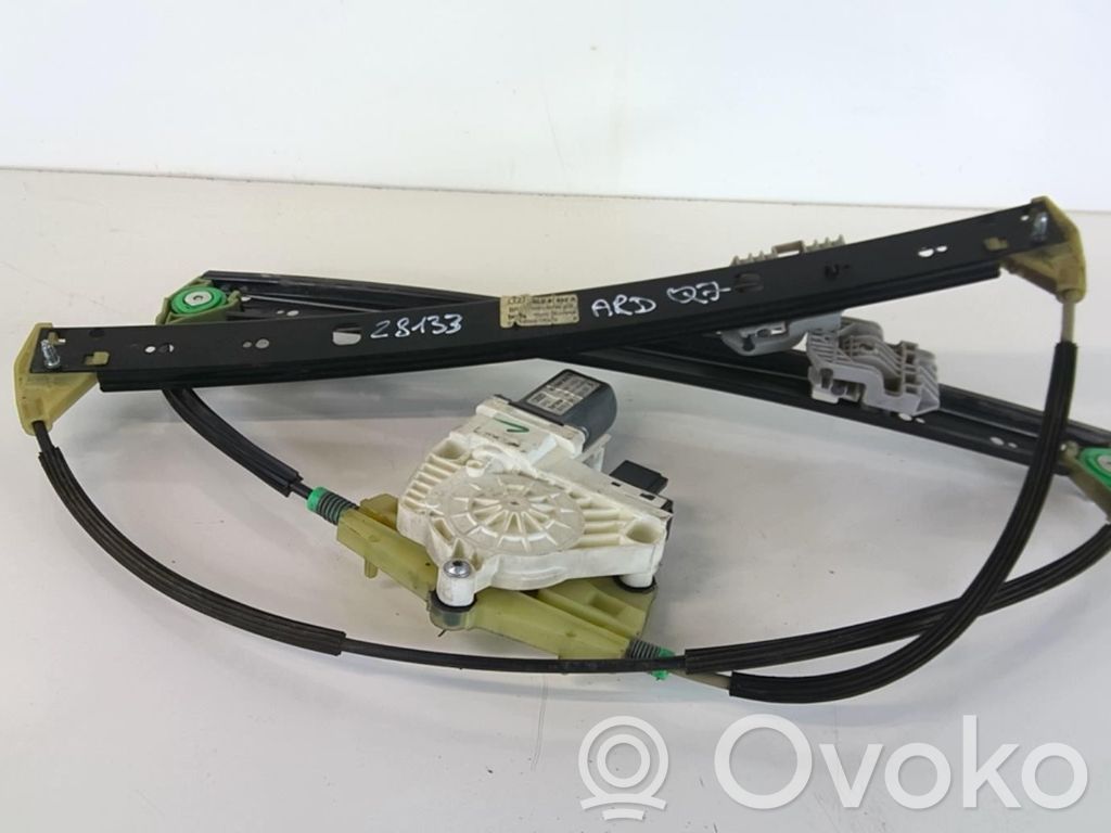 Audi Q7 4L Rear door window regulator with motor