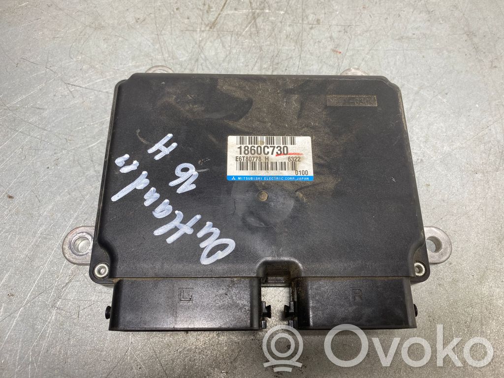 Engine control unit/module   E6T80778,1860C730
