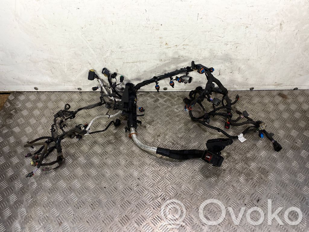 Jaguar F-Pace Engine installation wiring loom 