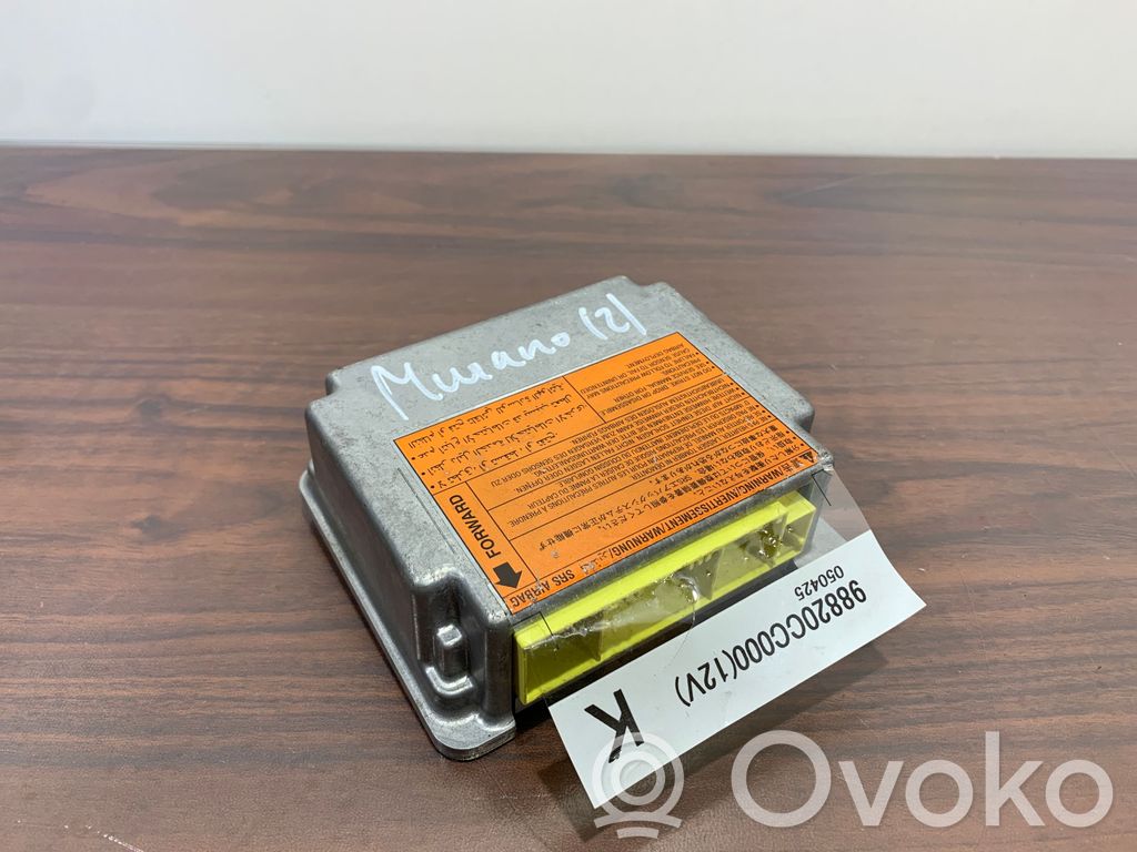 Nissan Murano Z50 Airbag control unit/module 