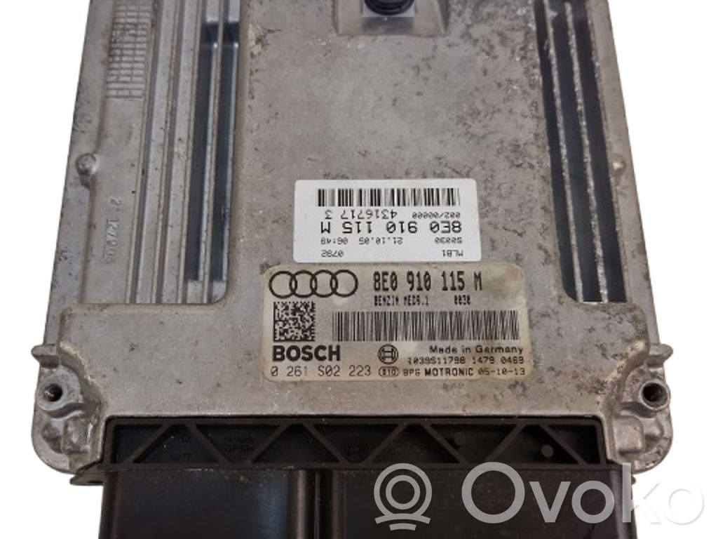 Audi A4 S4 B7 8E 8H Engine control unit/module ECU 