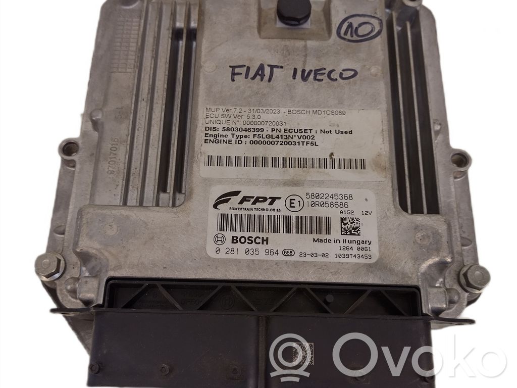 Iveco Daily 6th gen Engine control unit/module ECU 