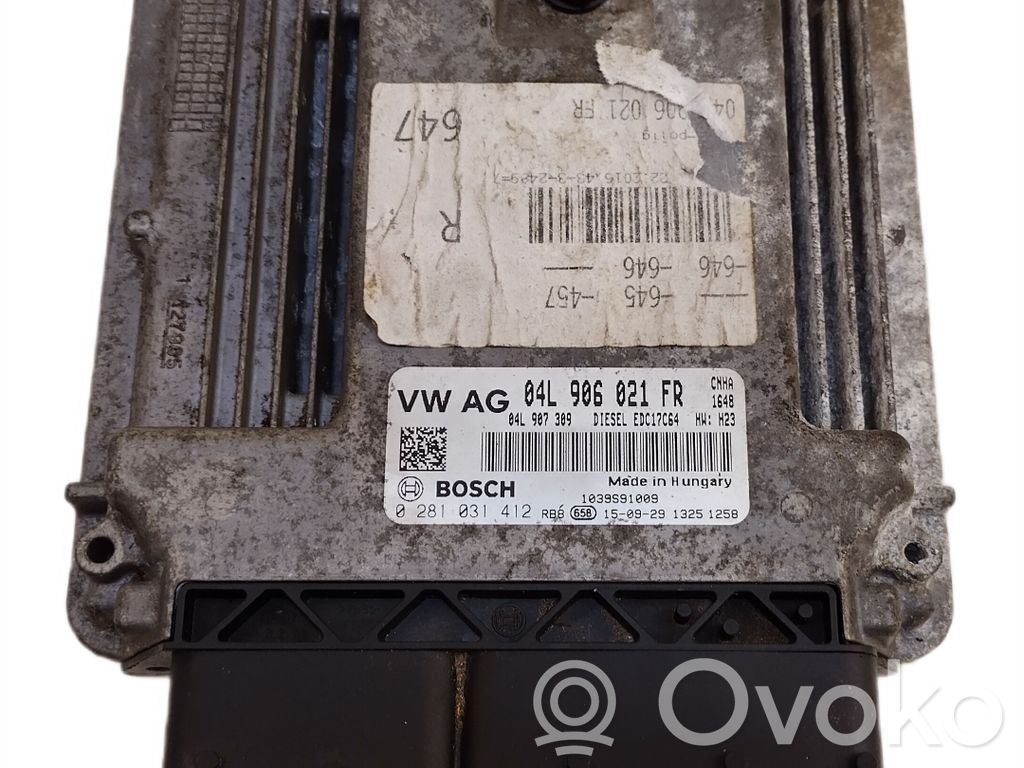 Audi A6 S6 C7 4G Engine control unit/module ECU 