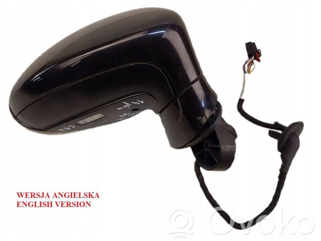 Porsche Panamera (970) Espejo lateral eléctrico de la puerta delantera 