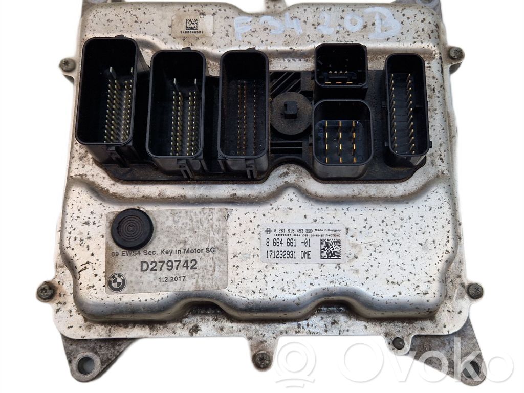 Engine control unit/module ECU   8664661,0261S15453