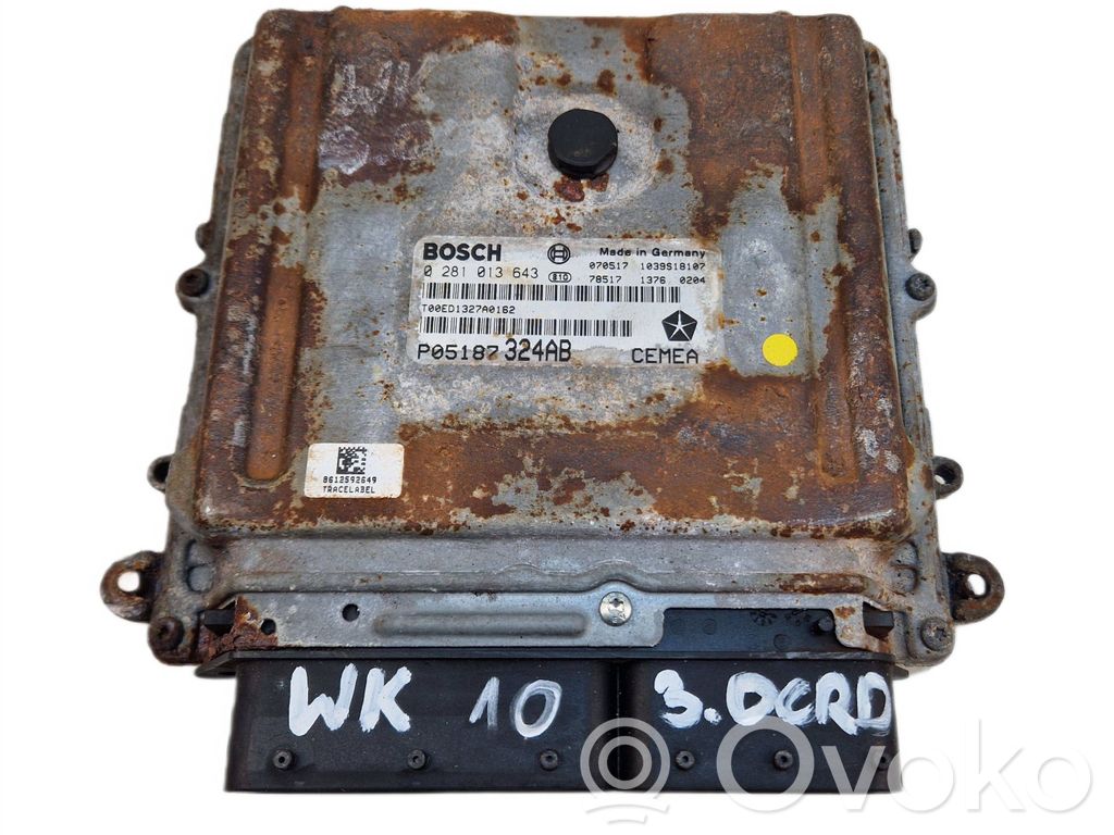 Jeep Grand Cherokee (WK) Engine control unit/module 