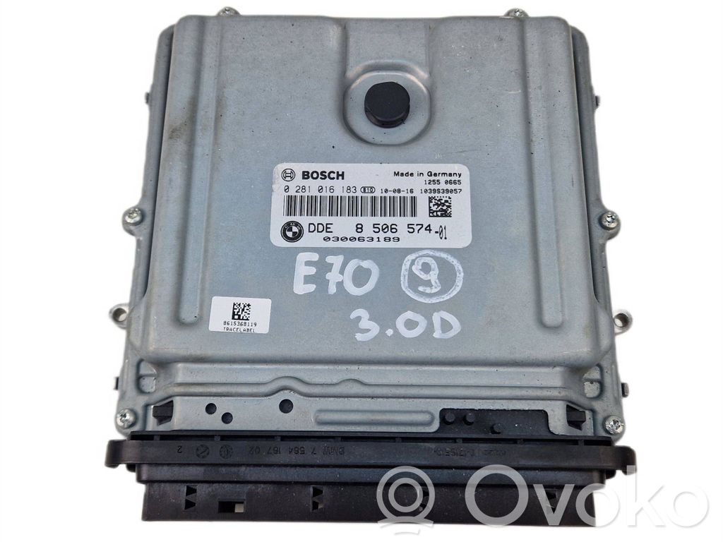 BMW X5M E70 Блок управления двигателем ECU 