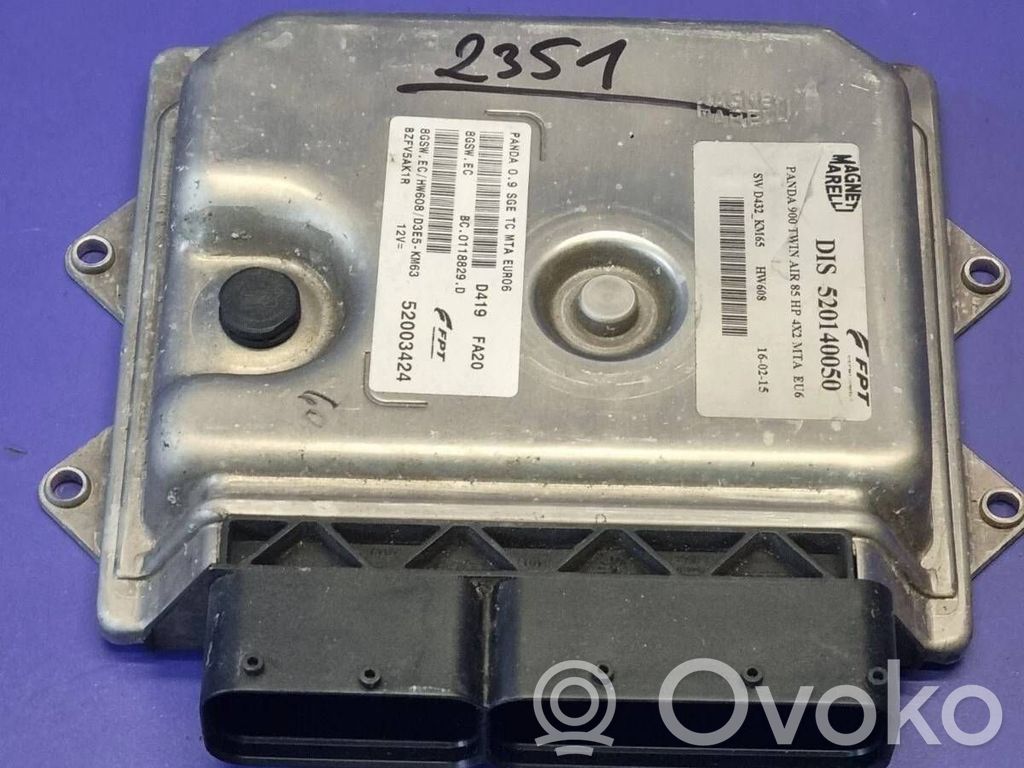 Fiat Panda III Unitate/modul de control motor 