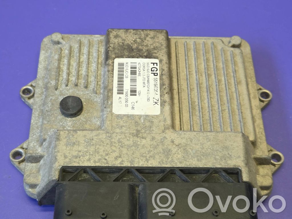 Opel Corsa C Engine control unit/module 