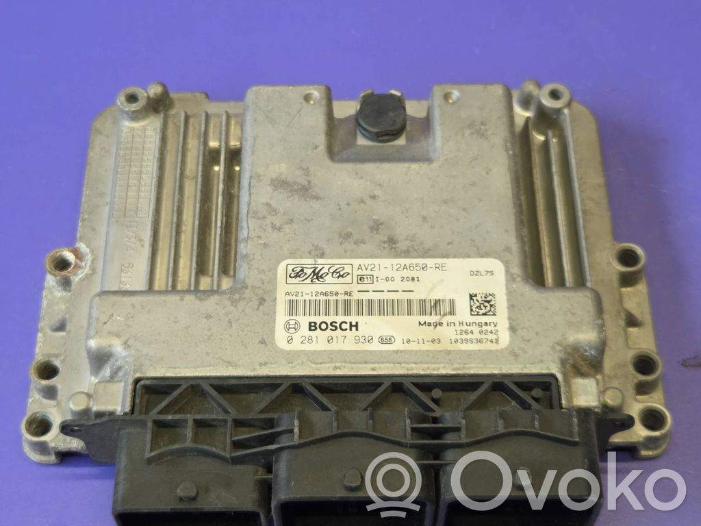 Ford Fiesta Engine control unit/module 